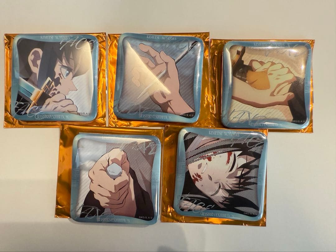 柱展　マニアック缶バッジ　時透無一郎　5個セット