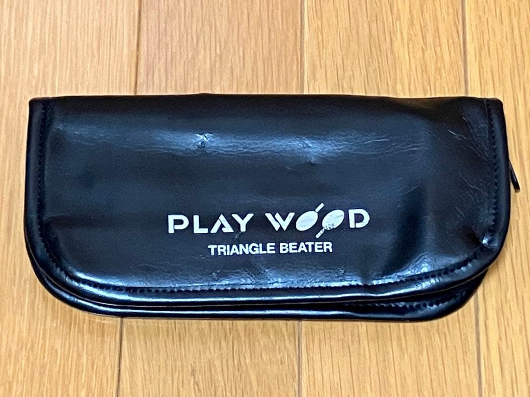 【4点セット】1.トライアングル 2.ケース 3.ホルダー 4.ビーターセット