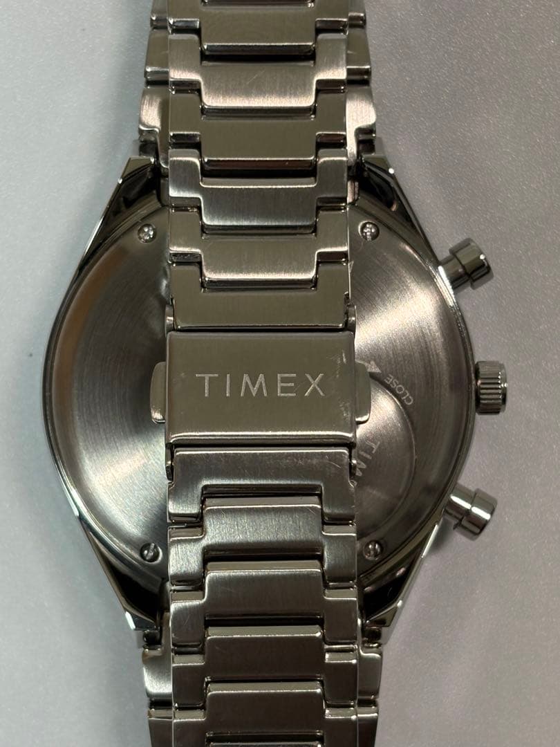 【美品】TIMEX QGents レトロクロノグラフクォーツ TW2W51600