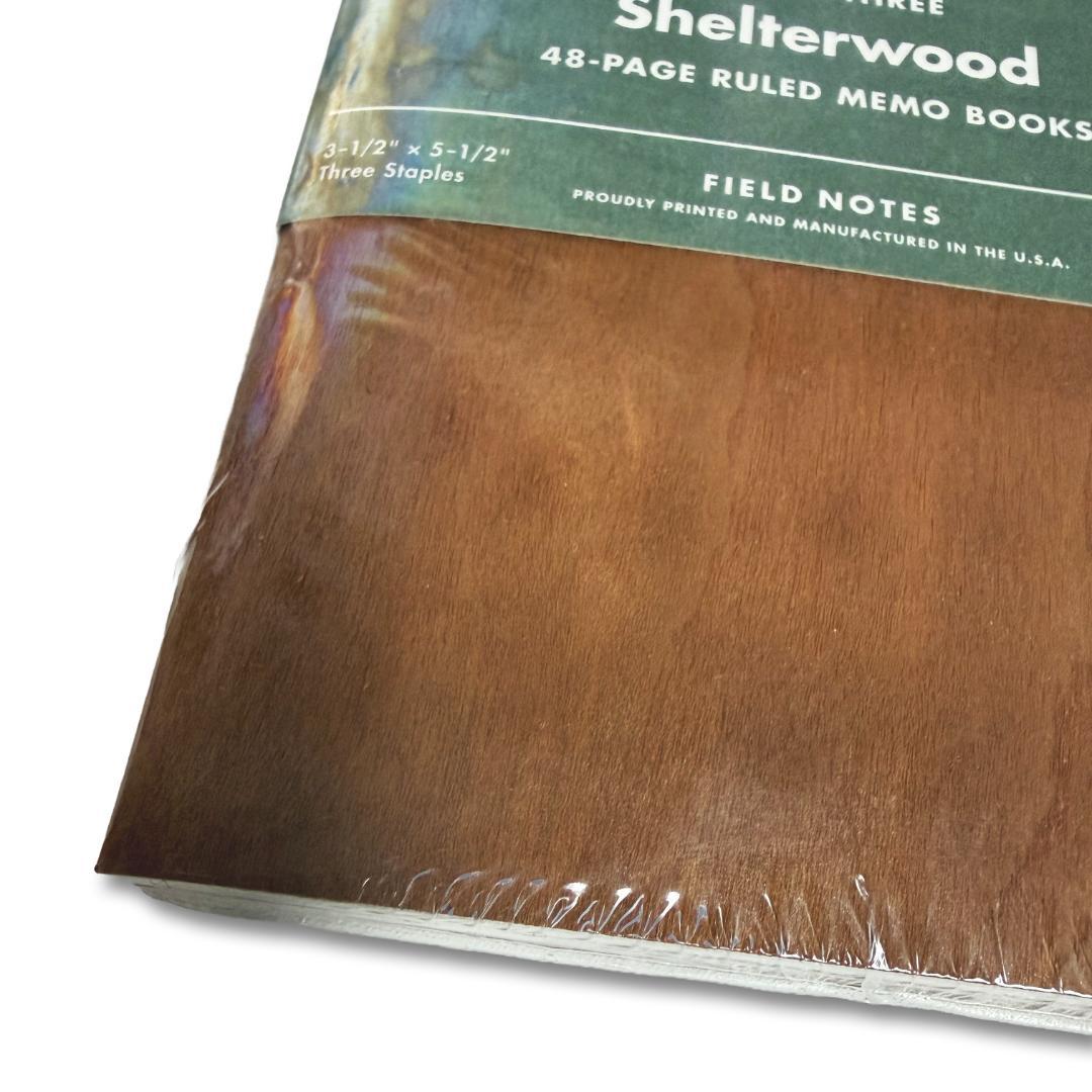 Field Notes Shelterwood 3冊セット（新品未開封）