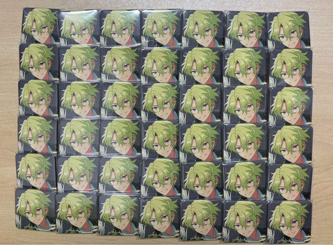 あんスタ 巴日和 アルバム スクエア缶バッジ 42点