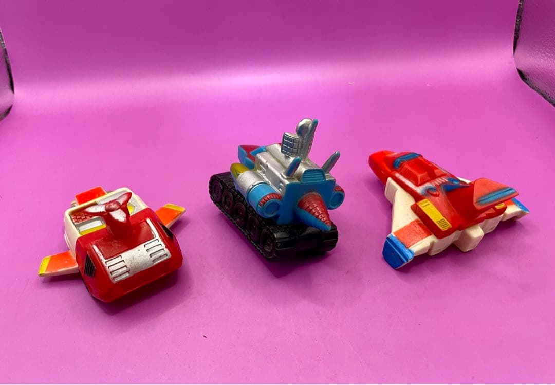 ポピー大鉄人17 シグコンジェット シグコンタンクサブマシン3点セットソフビ人形