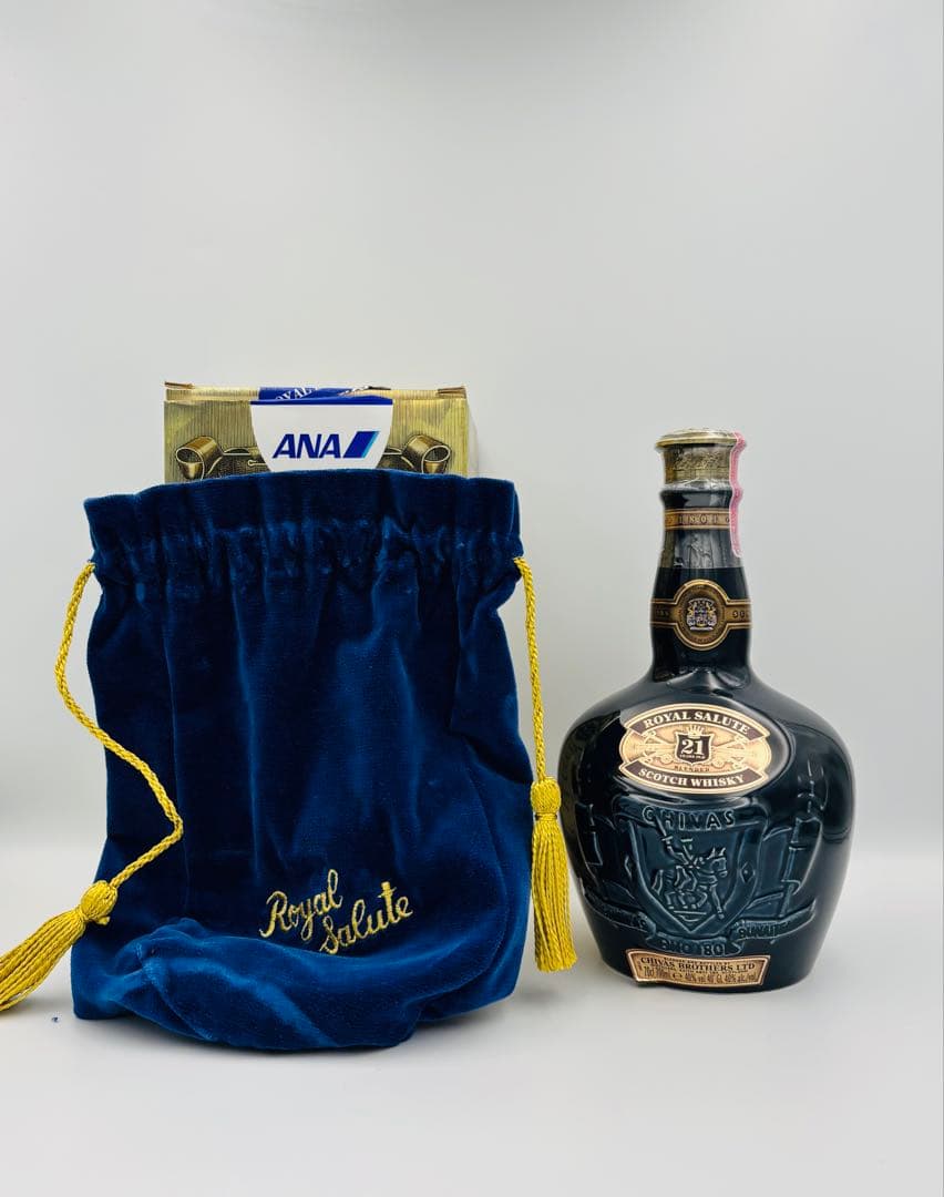 ローヤルサルート 21年 700ml 40% 青ボトル 陶器 古酒
