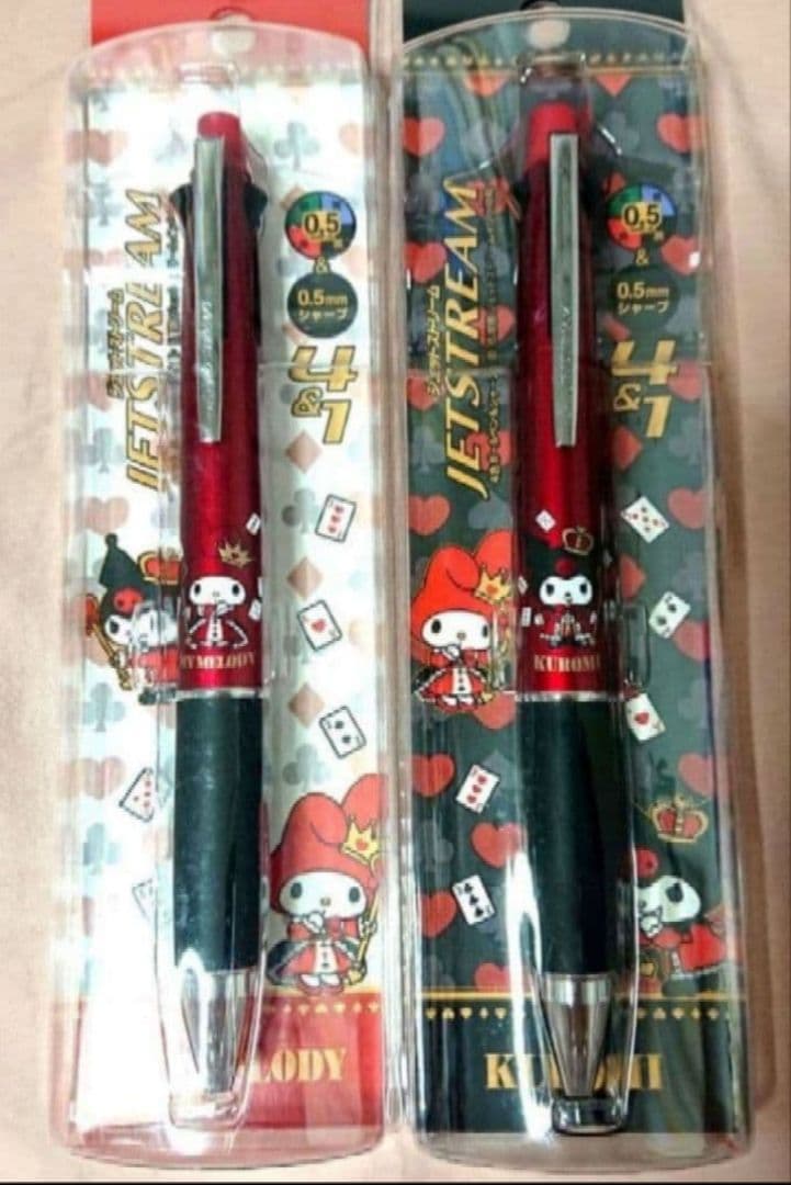 ※◆限定品！ジェットストリーム4&1 Sanrio マイメロ クロミ 2本セット