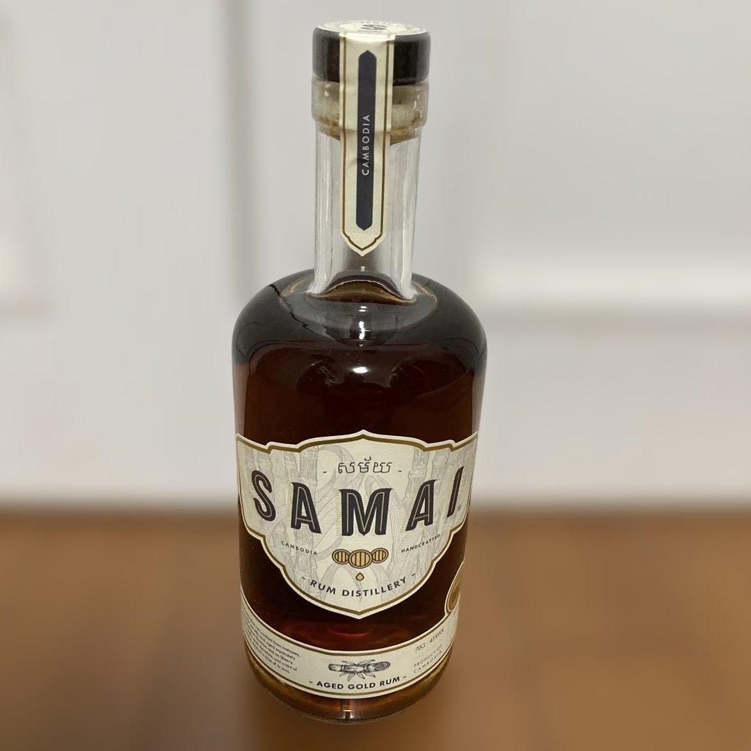 珍しい_SAMAIサマイゴールドラム_700ml_カンボジア産