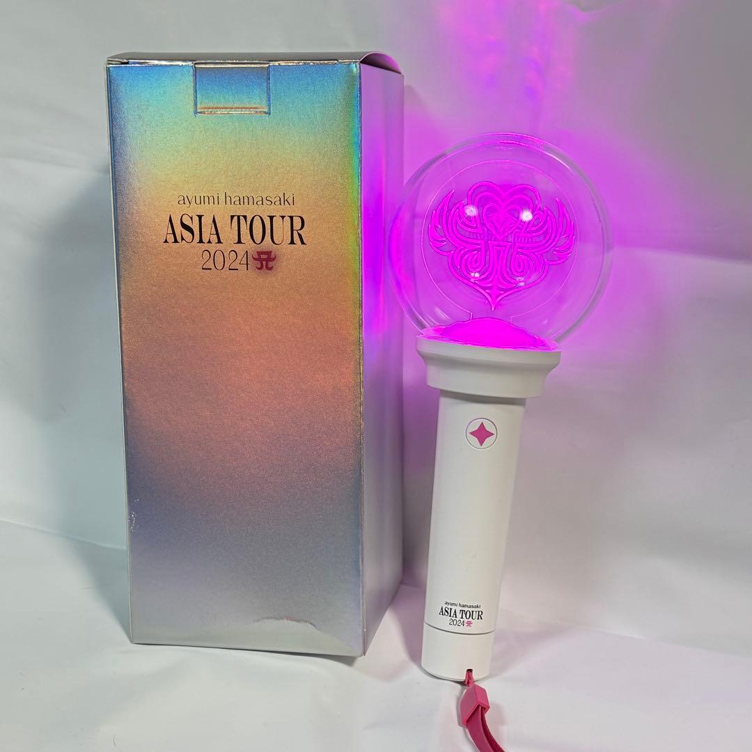 浜崎あゆみ アジアツアー 限定ペンライト 公式グッズ 新品 3種類点灯機能