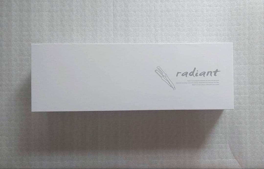 radiant ストレートヘアアイロン 28mm レッド