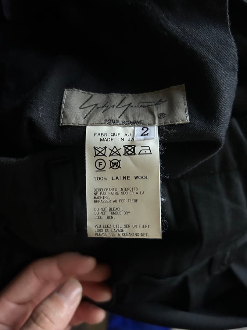 ヨウジヤマモト プールオム 19ss バルーンパンツ