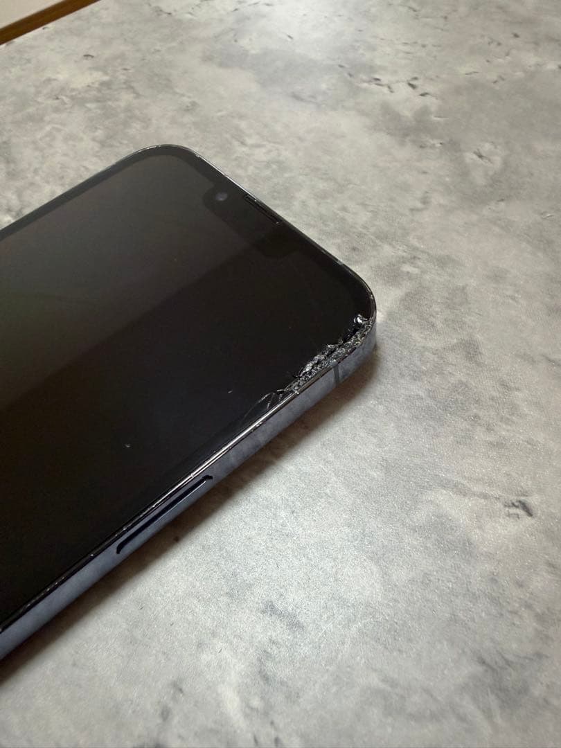 【画面に傷有り】Apple iPhone 13 Pro Max シエラブルー