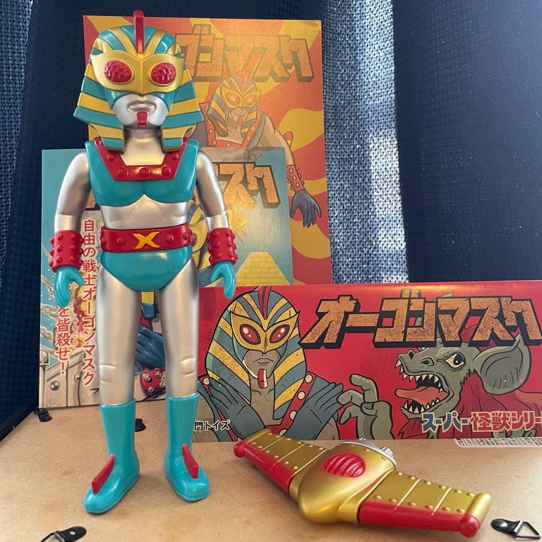 オーゴンマスク　1期　pachimontoys インディーズソフビ　パチ怪獣