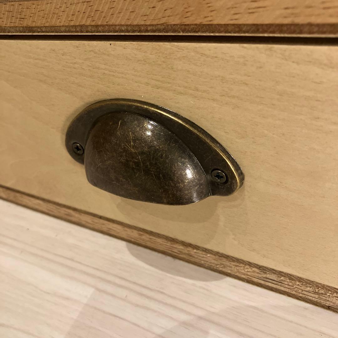 食器棚②　キャビネット　アンティーク　ハンドメイド　木製