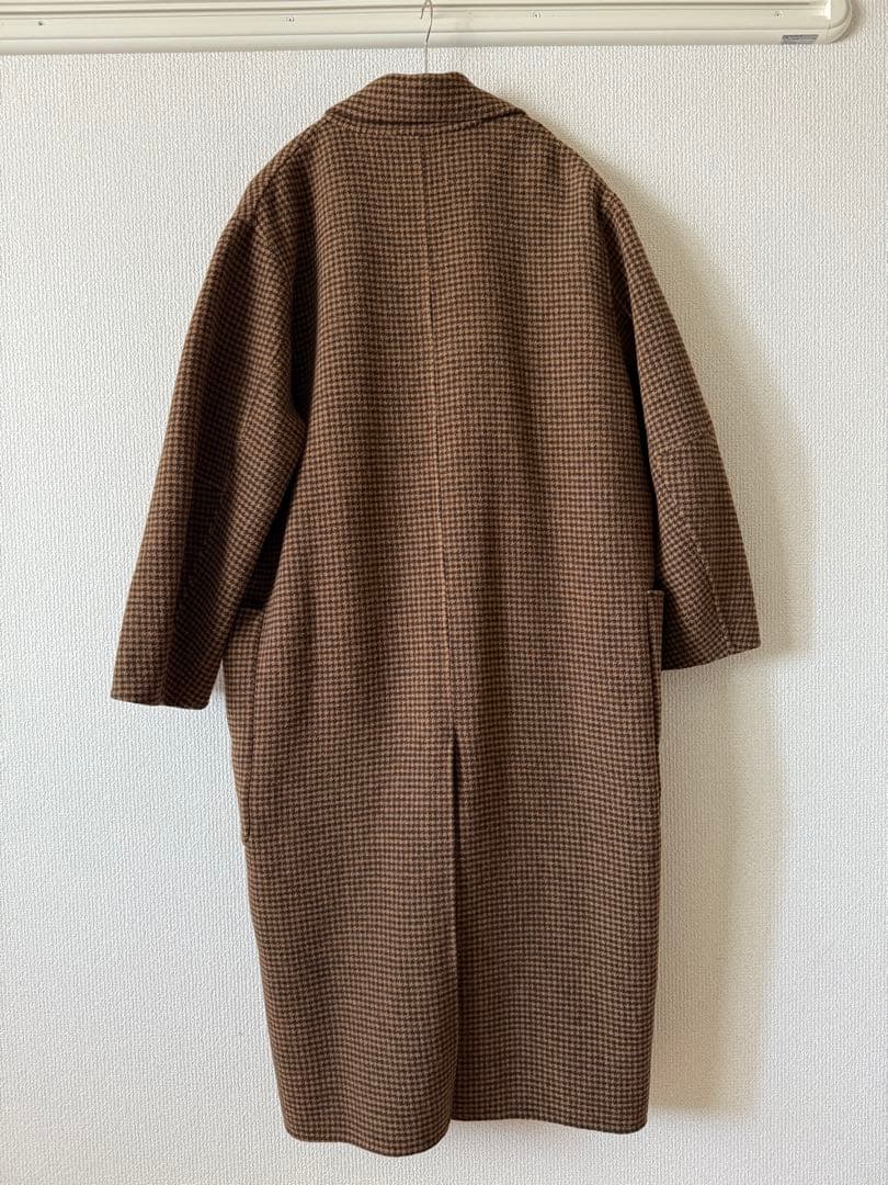 TODAYFUL チェック柄ロングコート 38