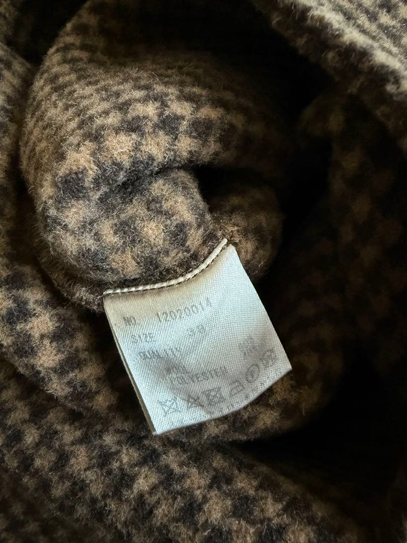 TODAYFUL チェック柄ロングコート 38