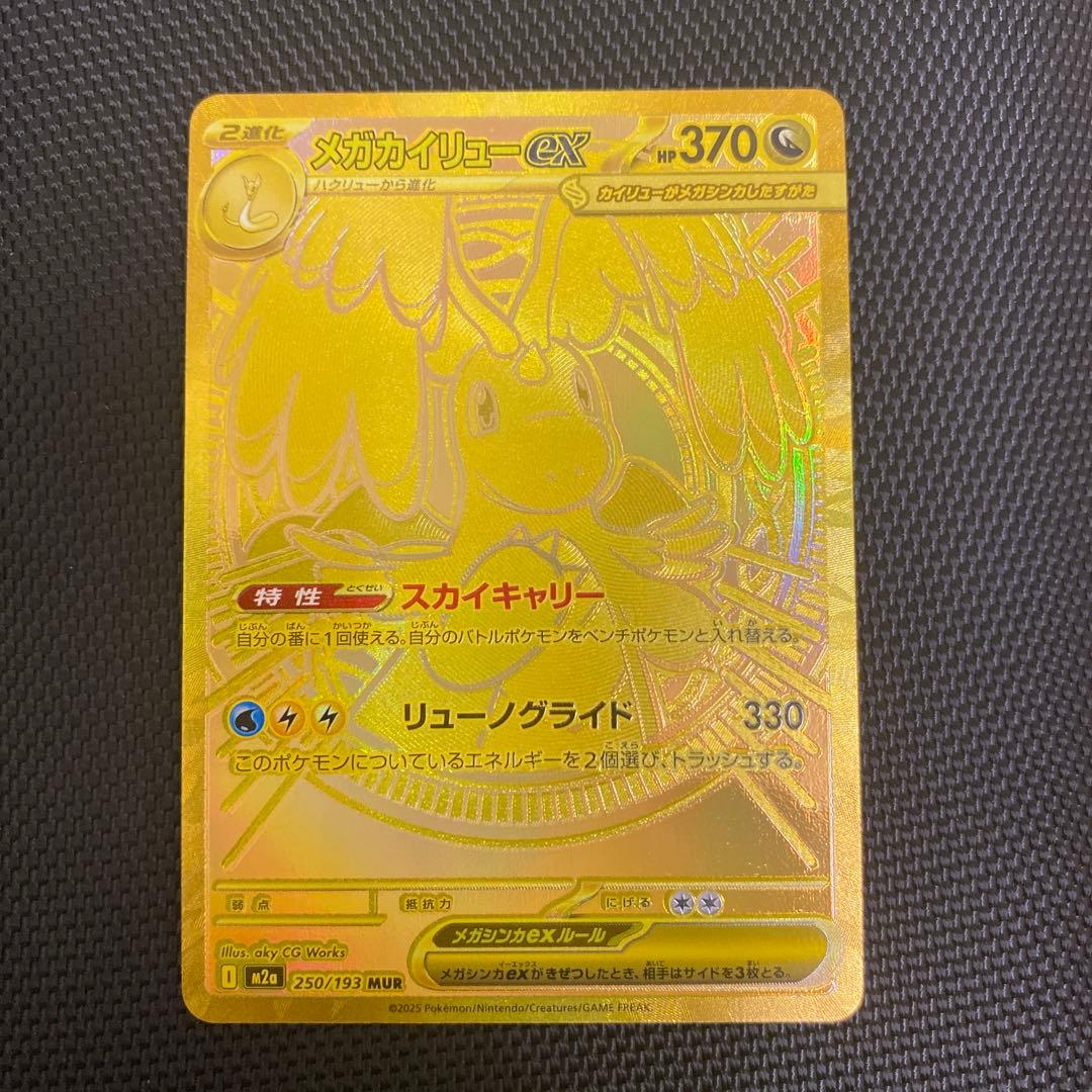メガカイリューex HP370 EXカード