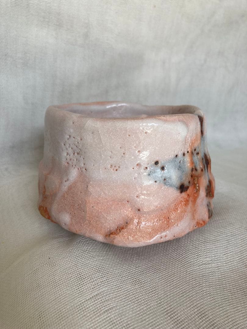 山田正和／絵志野茶碗／B B11