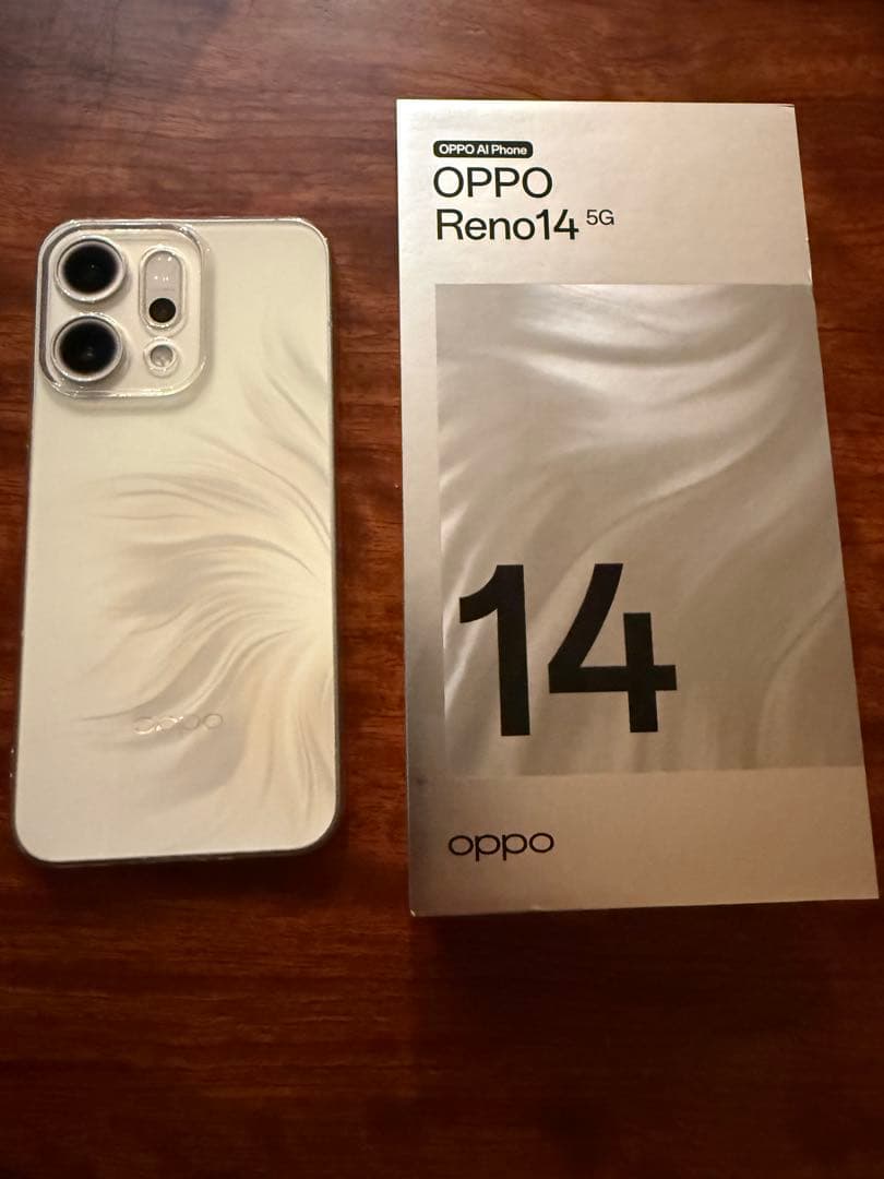 OPPO Reno14 5G オパールホワイト　本体