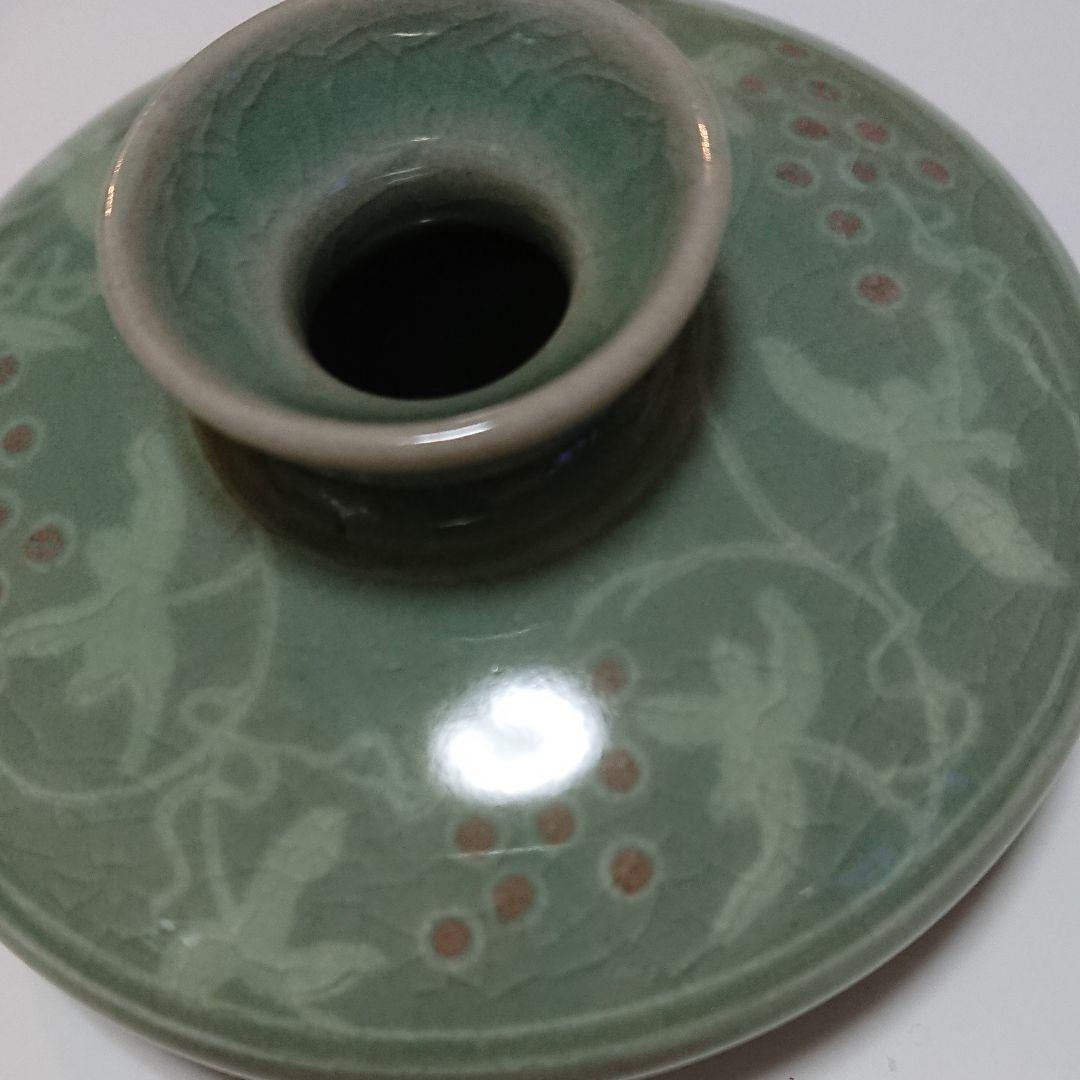 青磁水差し、韓国人間国宝作品