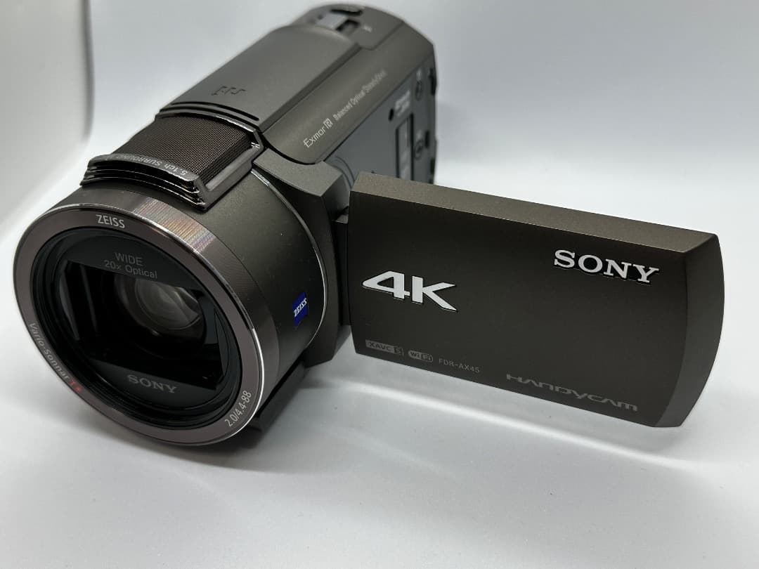SONY 4K ハンディカム FDR-AX45 美品
