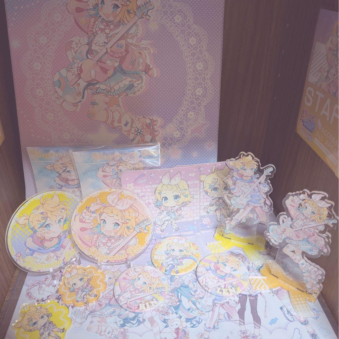 デジタルスターズ コラボカフェ グッズセット デジスタ 鏡音リン 鏡音レン