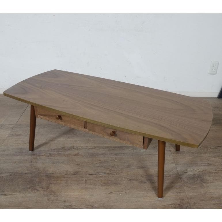 新品　 センターテーブル 両面 引き出し付き　110cm