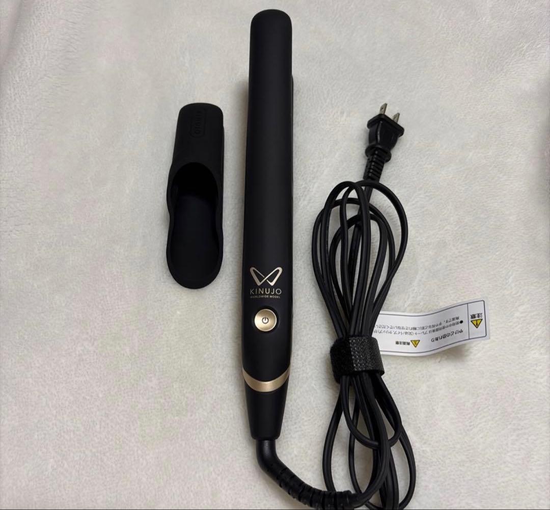 KINUJO ストレートヘアアイロン ブラック