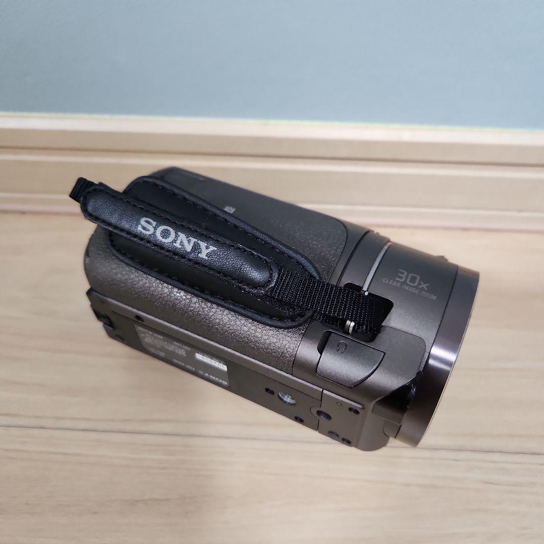 ジャンク　SONY FDR-AX40 4Kビデオカメラ 本体　中古　割れあり