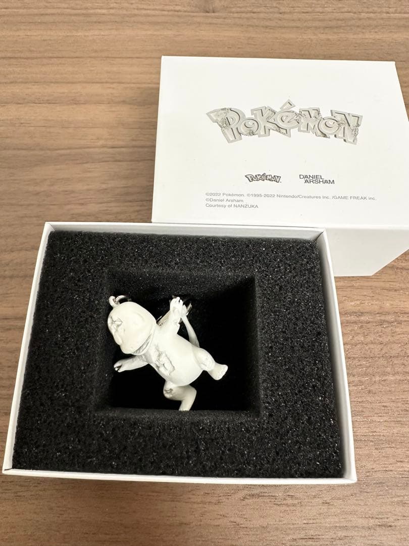 ポケモン ヒトカゲ ダニエルアーシャム　コラボ　キーホルダー