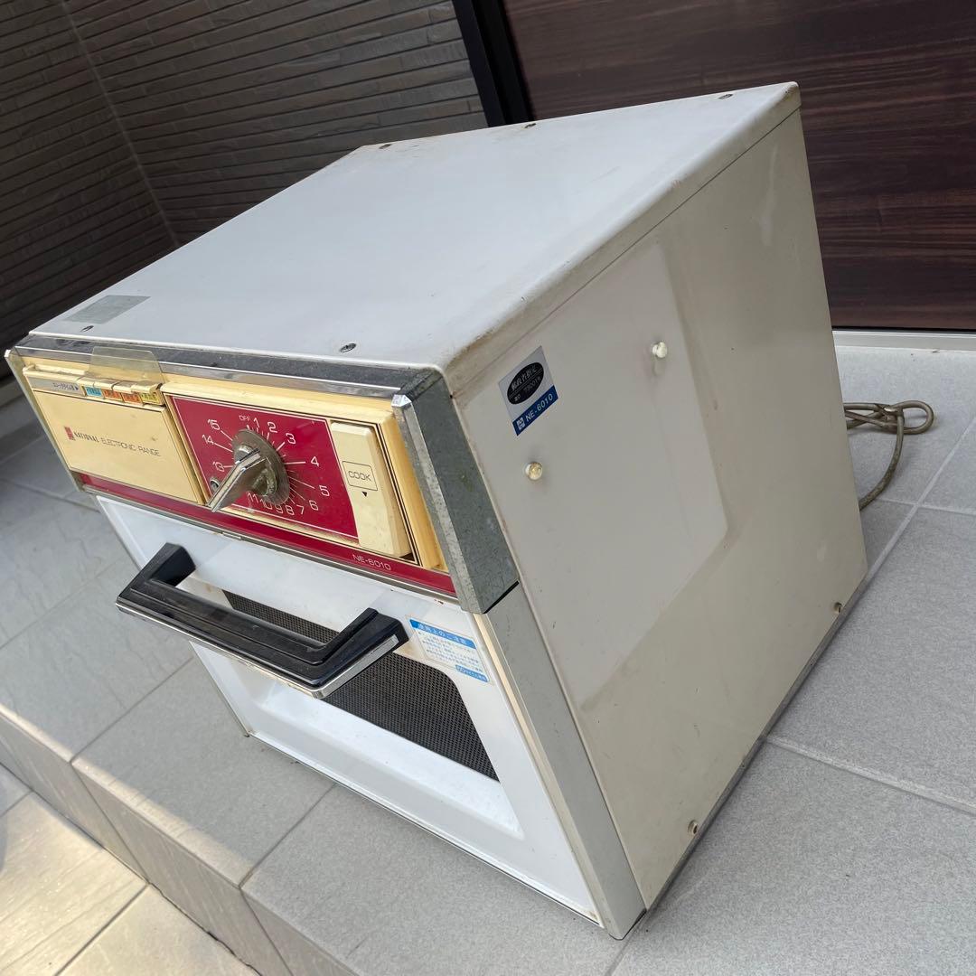 ビンテージ　アンティーク博物館級 昭和　レトロ　家電National 電子レンジ