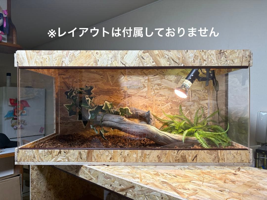 爬虫類ケージ 90×45×45 サイドアクリル仕様　ケージ 爬虫類　ペット