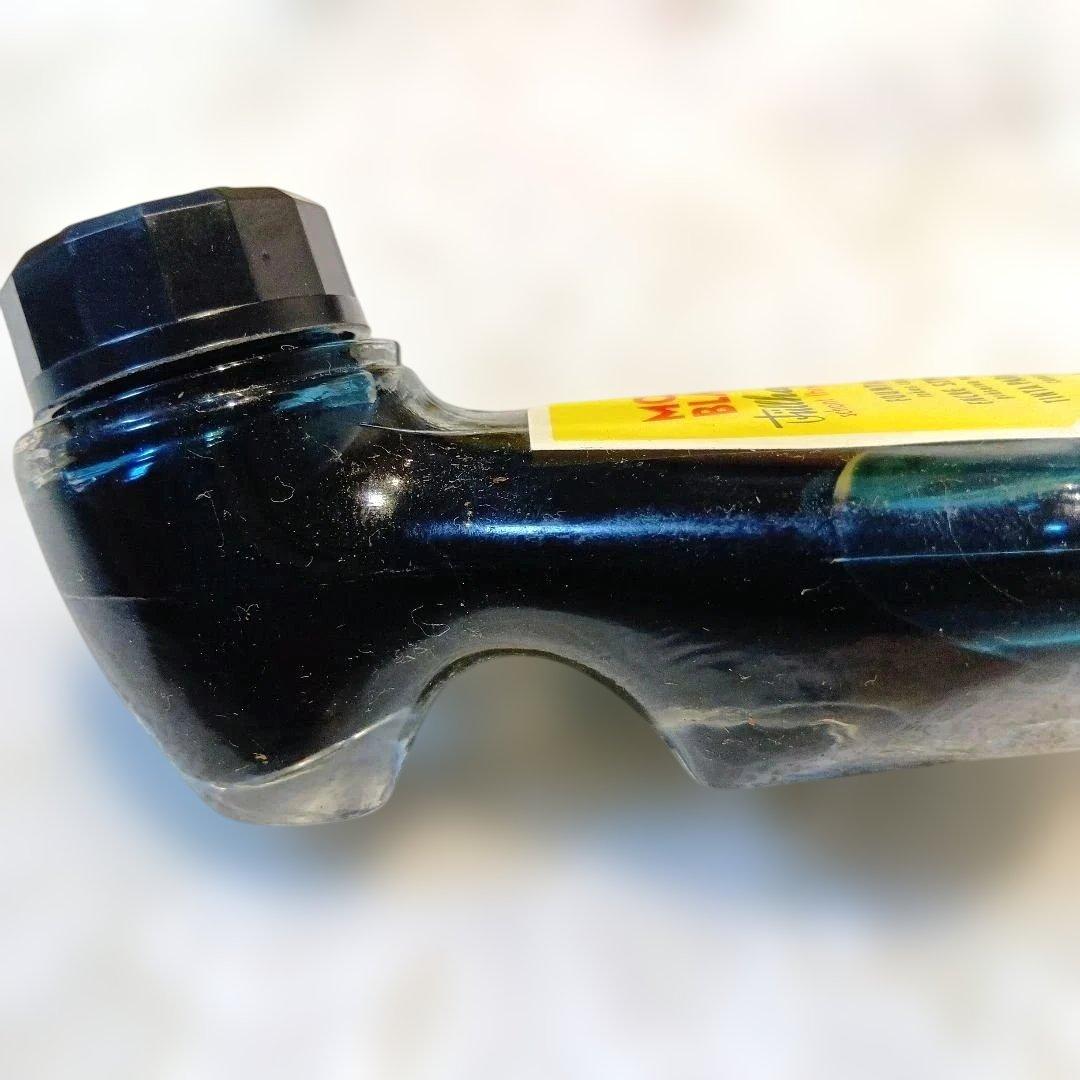 【ビンテージ】モンブラン No.32 万年筆 グリーン 585　＆インクボトル