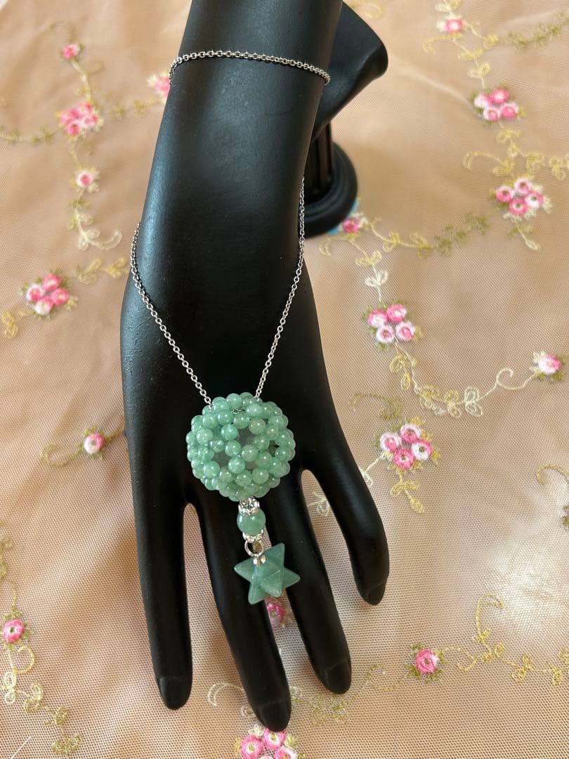 ☘️春⭐︎隆浜様/リクエスト☘️神聖幾何学/フラーレンマカバネックレス&ブレスレット♡