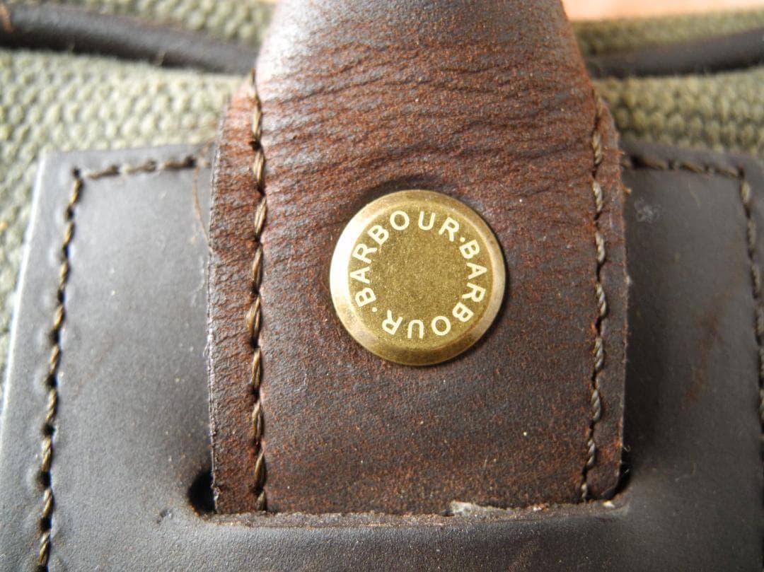 【希少品】BARBOUR for LAND ROVER／ アウトドアバッグ