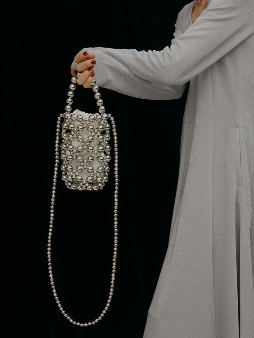 AMERIVINTAGEアメリヴィンテージ　パーティーバッグ　ビーズバッグ