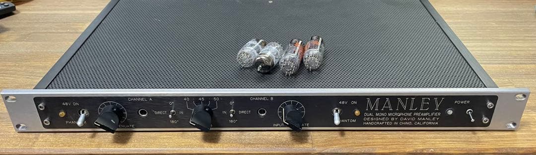 配信機器・PA機器・レコーディング機器 MANLEY DUAL MONO MICROPHONE PREAMPLIFIER