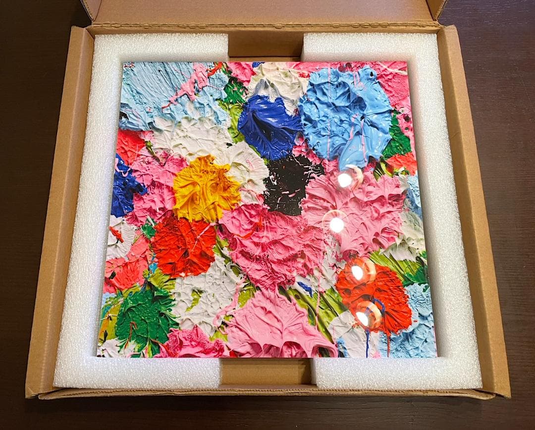 【Fruitful small】ダミアン ハースト ラミネート アルミパネル