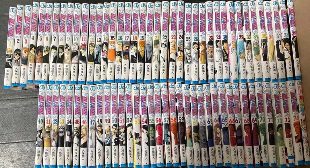 BLEACH―ブリーチ― 全74巻セット＋カラブリ+ 久保帯人