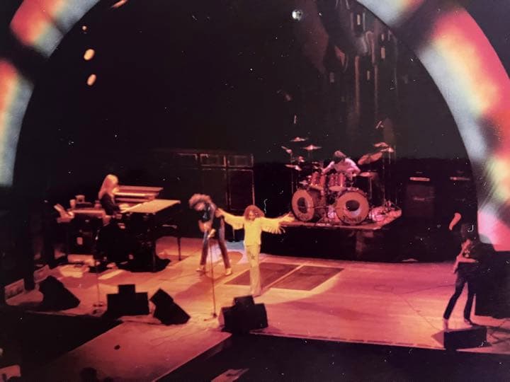 1978年大阪Rainbow LIVE写真