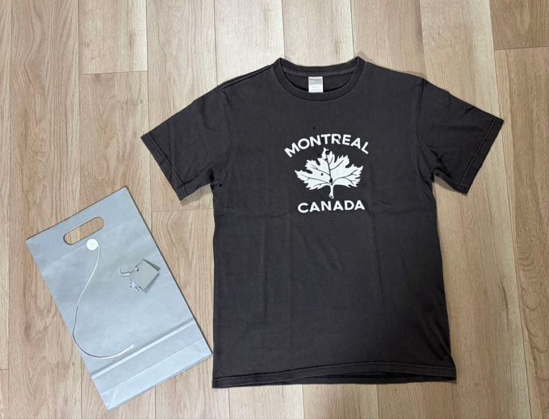 ナンバーナイン タイム期 モントリオール カナダTシャツ サイズ3