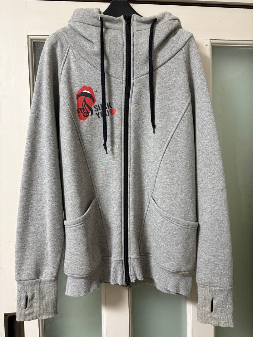 【難あり/1.14まで出品】Acid Black Cherry パーカー　タオル