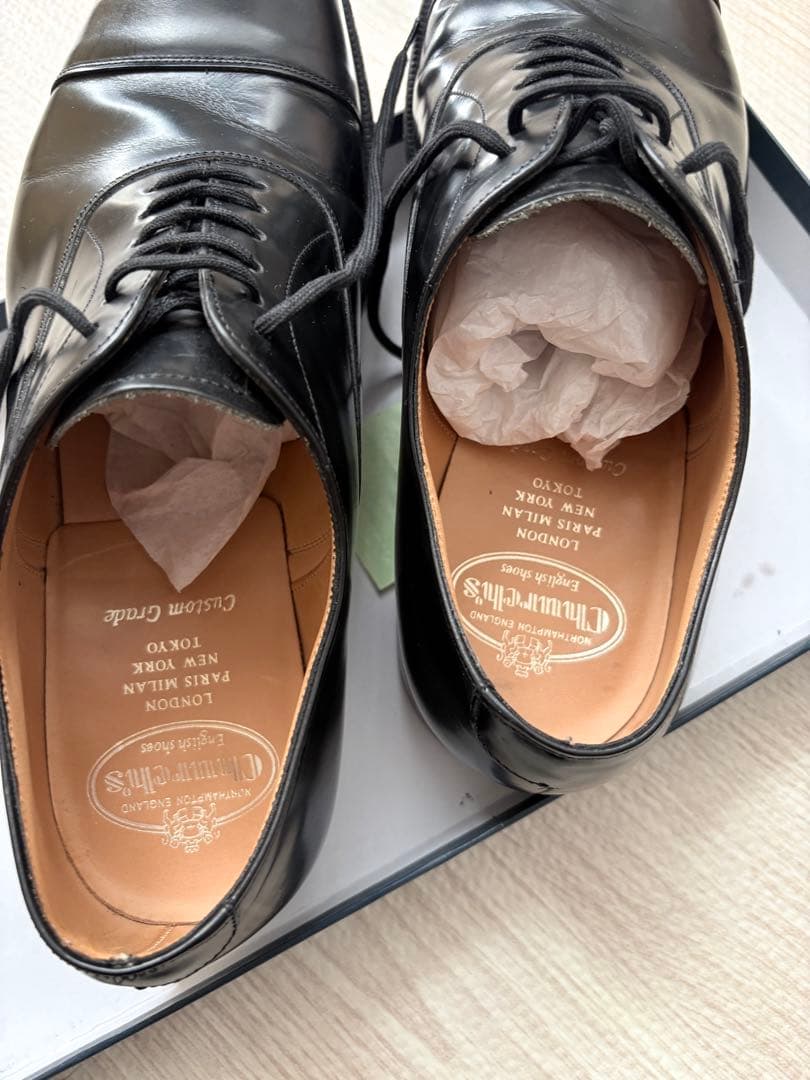 church's consul ブラック ドレスシューズ 26.5〜27cm