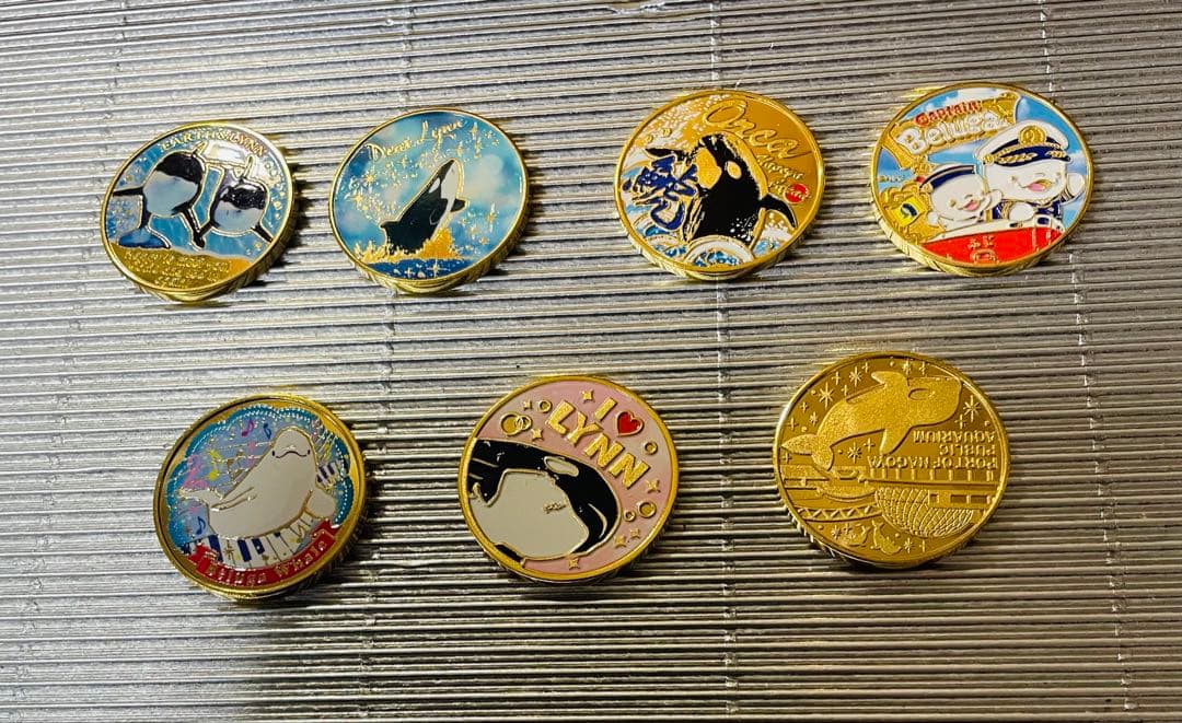 名古屋港水族館⭐️メダル⭐️7種類