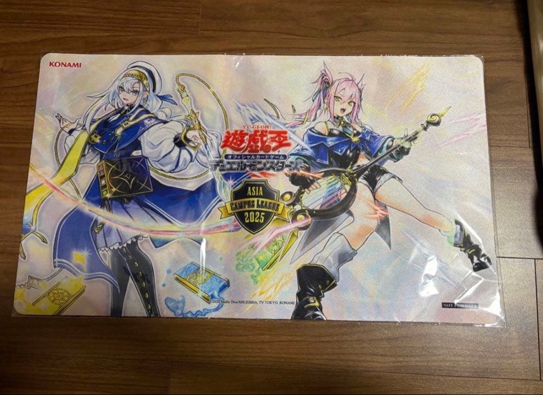 遊戯王　神芸学徒 リテラ　ファインメルト　アルトメギア　公式　プレイマット