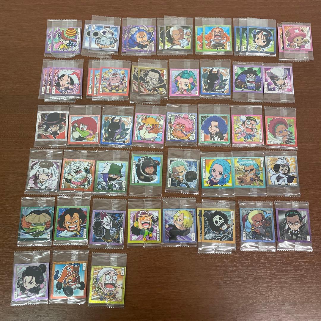 ❶ワンピース 大海賊ウエハースシール SEC SGR多数 約330枚