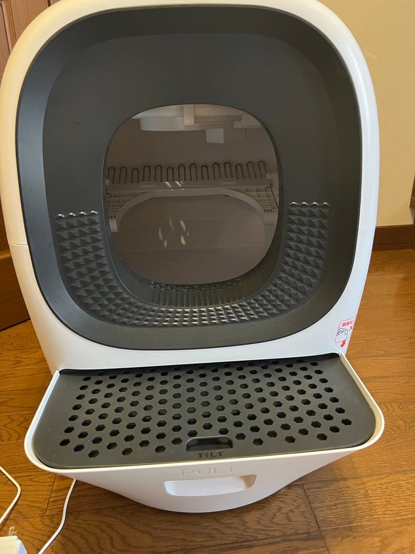 自動猫用トイレ LALA ららほーむ　ララホーム　ホワイト　コンパクト