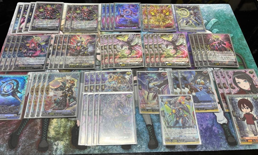 ヴァンガード ヴェイズルーグ デッキ　スリーブ付き