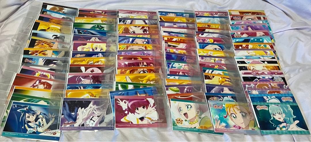 プリキュア プリティストア 場面写変身ブロマイド オールスターズ コンプ 81種