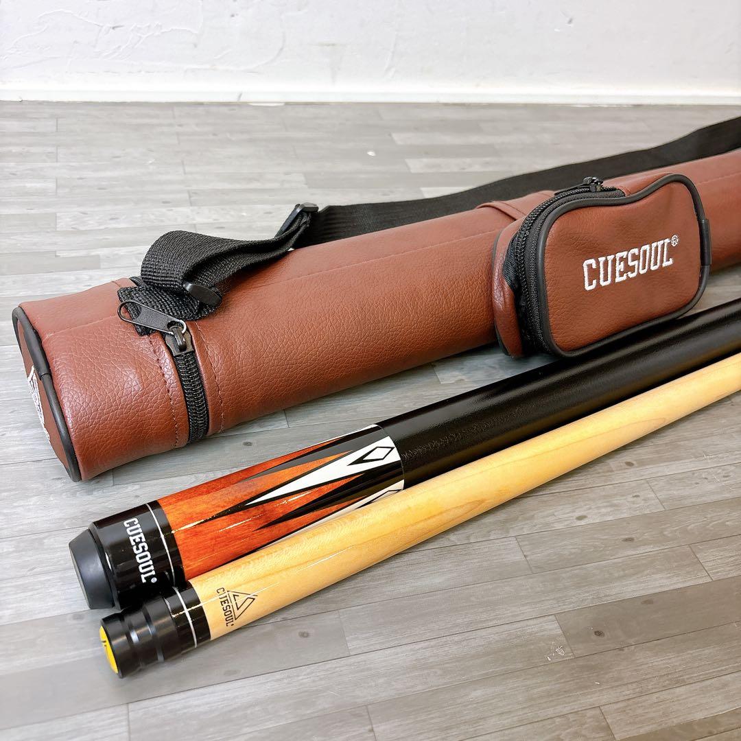 【美品】CUESOUL キューソウル メープルキュー セット ビリヤードキュー