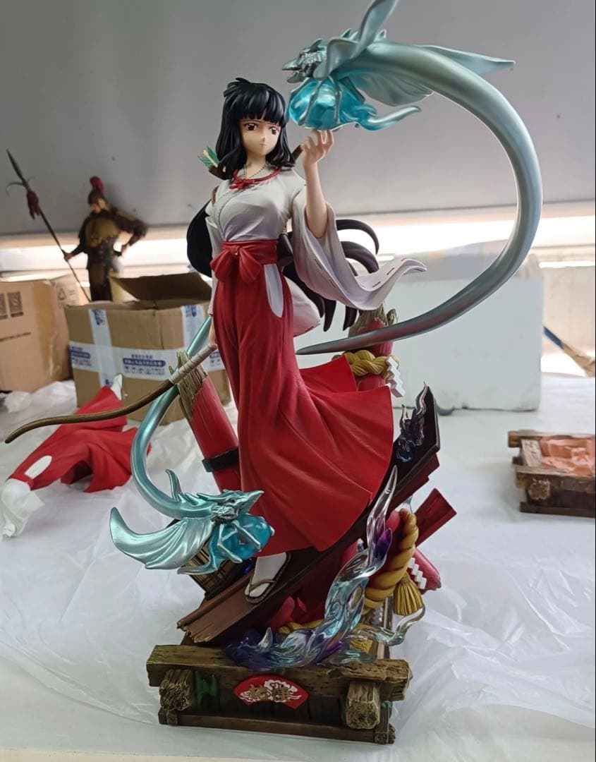 犬夜叉 桔梗 ガレージキット ガレキ スタチュー④