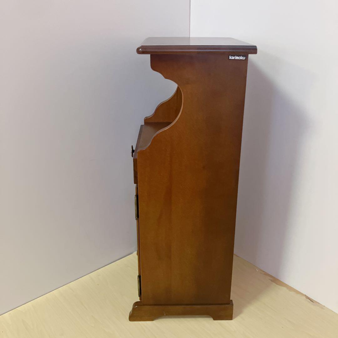 karimoku カリモク コロニアル 電話台、FAX台　サイドチェスト