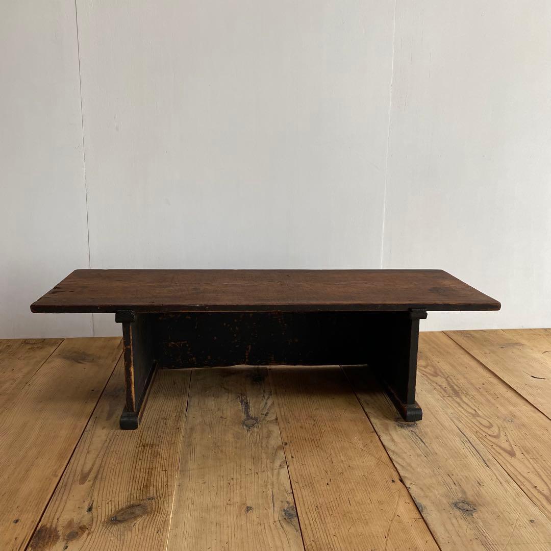 専用 アンティーク ローテーブル 展示台 飾り台 無垢材 z735